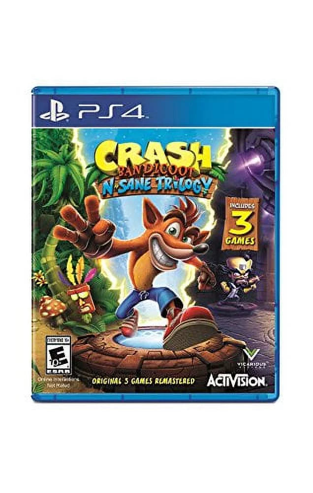 Crash Bandicoot . Sane Trilogy - PlayStation 4 Standard Edition