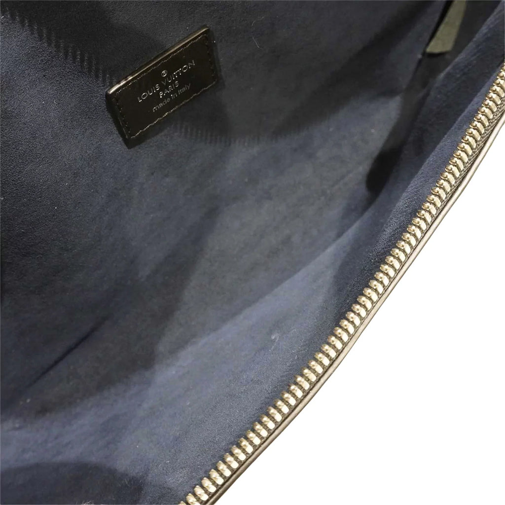 Pre-Owned Authenticated Louis Vuitton Epi Initials Belt Bag Leather Black Unisex (Good)