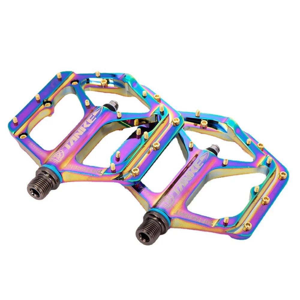 Nebublu Colorful Cycling Road Bike Pedals, Non-slip Aluminium  Bike Pedals - Perfect for  Adventures!