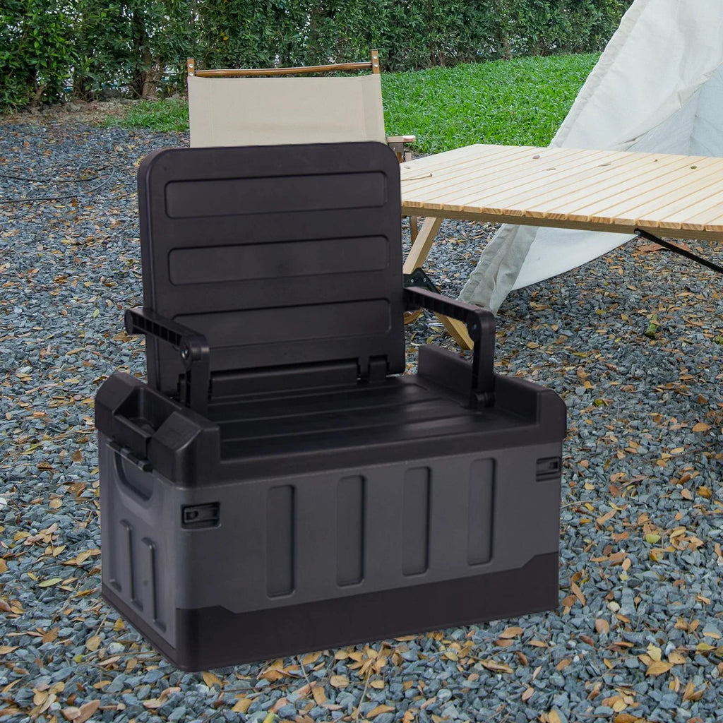 Car Trunk Organizer Portable Car Boot Storage Organiser for Cars  Cooking Black