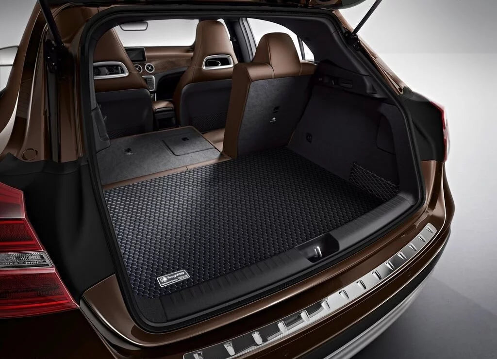 ToughPRO - Trunk Mat Compatible with  Accord - All Weather Heavy Duty (Made in ) - Black Rubber - 2008