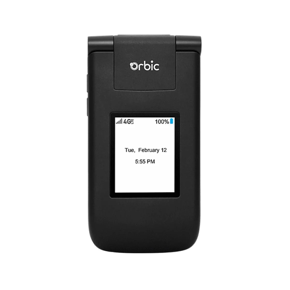 Restored Orbic Journey  Verizon Unlocked Postpaid/Prepaid 4G  Flip Phone 2MP Camera 2210L - Black (Refurbished)