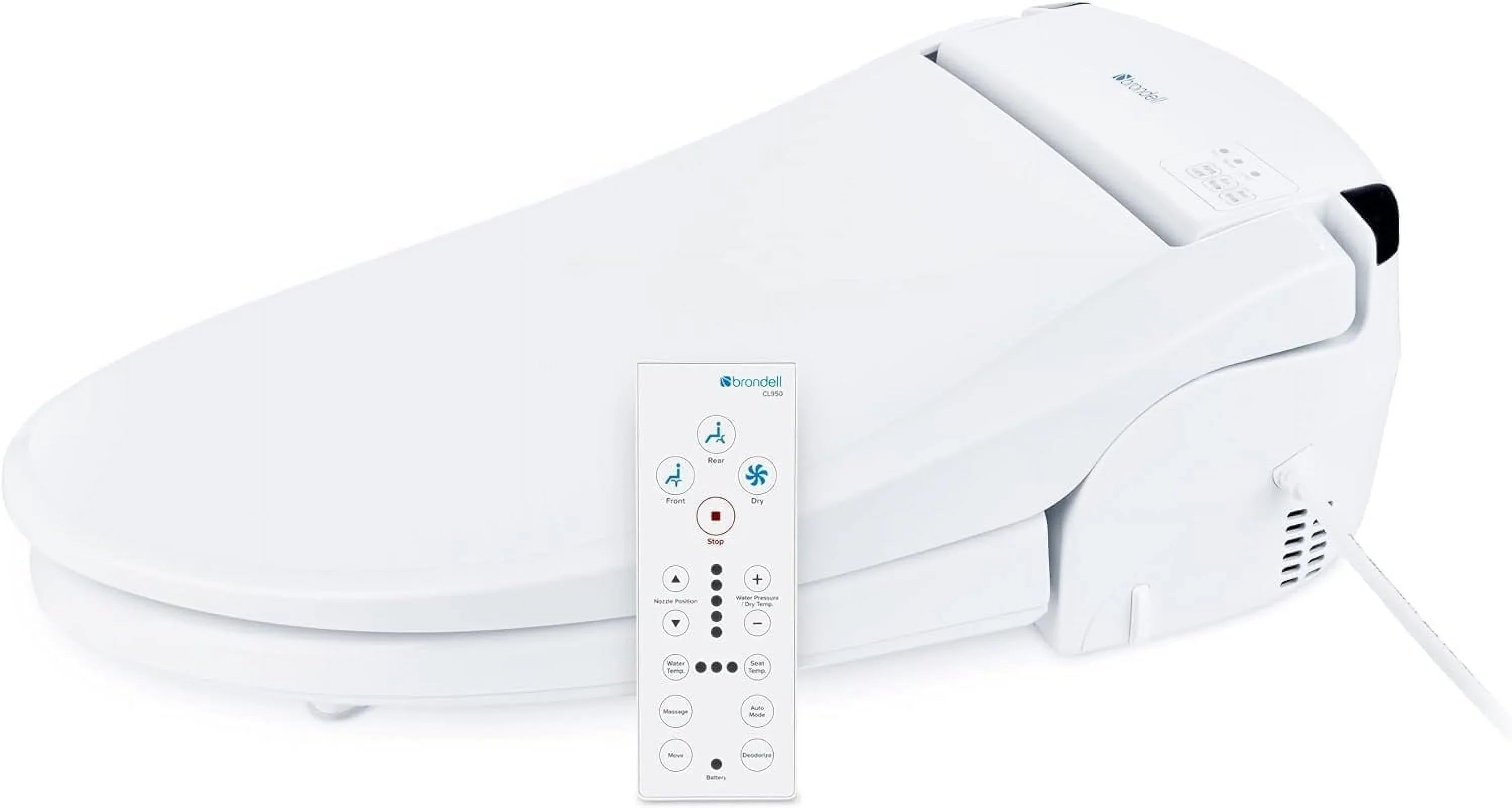 Pre-Owned Brondell Bidet  Round Bidet Toilet Seat -  (Fair)