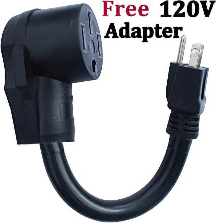 Couplago ,40  (9.6 )- Dual Voltage -240V/120V,  Charging Station - Level 2- - Charger for Electric Vehicles, You Set The - 40 , 24  or 12  - 14-50R to 5-15P /120V Adapter