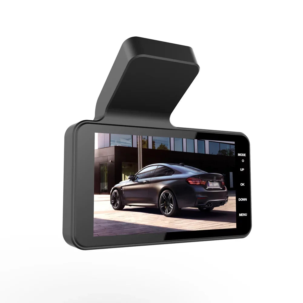 Nebublu Dash Camera, 4 Inch Car Dashcam Driving Recorder, 170° Wide Angle, Touchscreen, Support Night-Vision