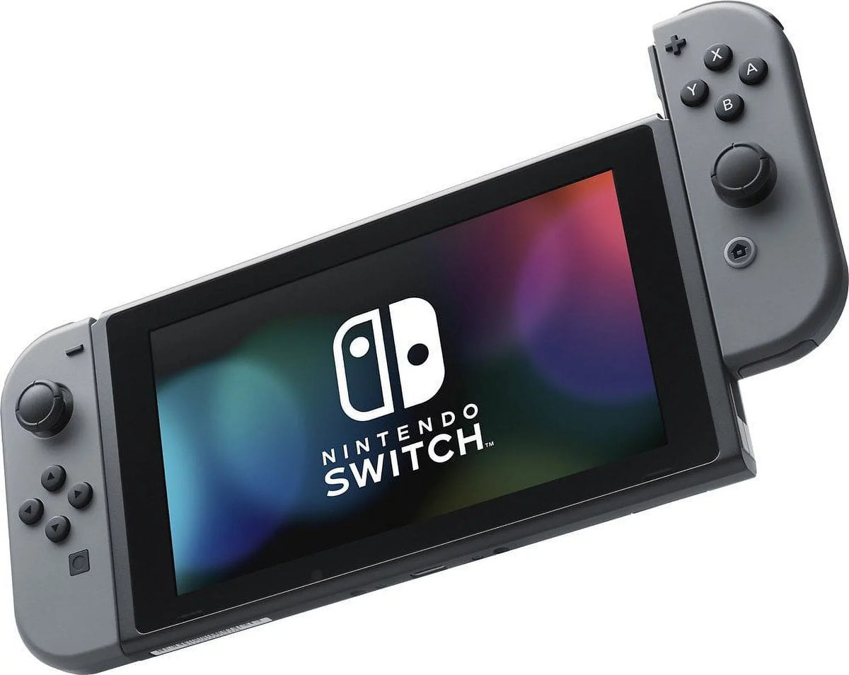 Nintendo Switch Console with Gray Joy-Con Zelda Bundle