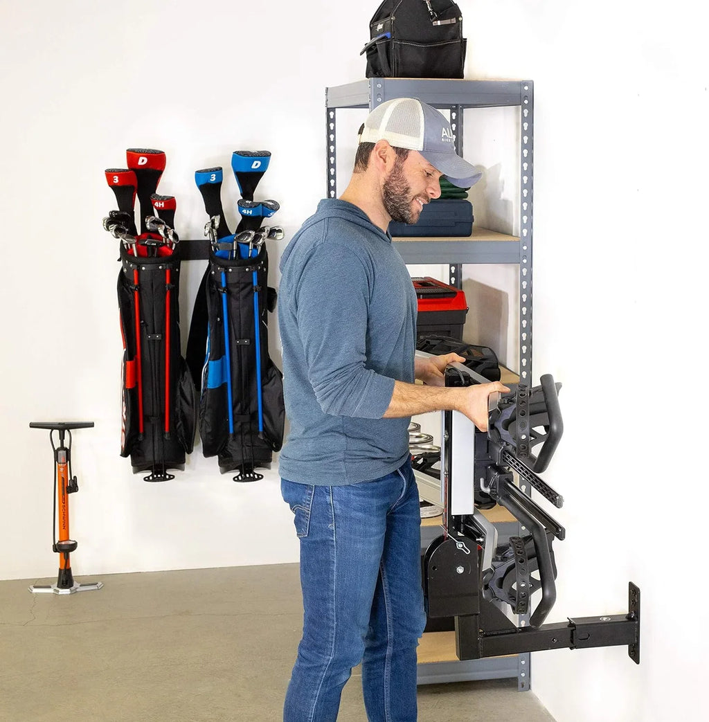 Storeyourboard Hitch Wall Mount, Bike And Cargo Rack Hanging Garage Organizer, Trailer Hitch Receiver Storage, Holds Max 175 Lbs (2 Inch)