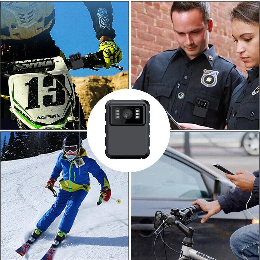 Jahy2Tech Full Colour 2"  Screen Black WiFi Action Helmet Cam 1080P  300W Camcorder  Waterproof Support 128G Memory Loop Record