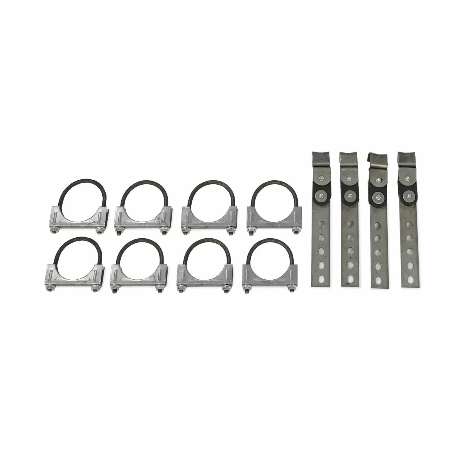 62-74 Mopar  Body Car 2.5" Dual Exhaust Kit 2 Chamber Rear Exit  Tip