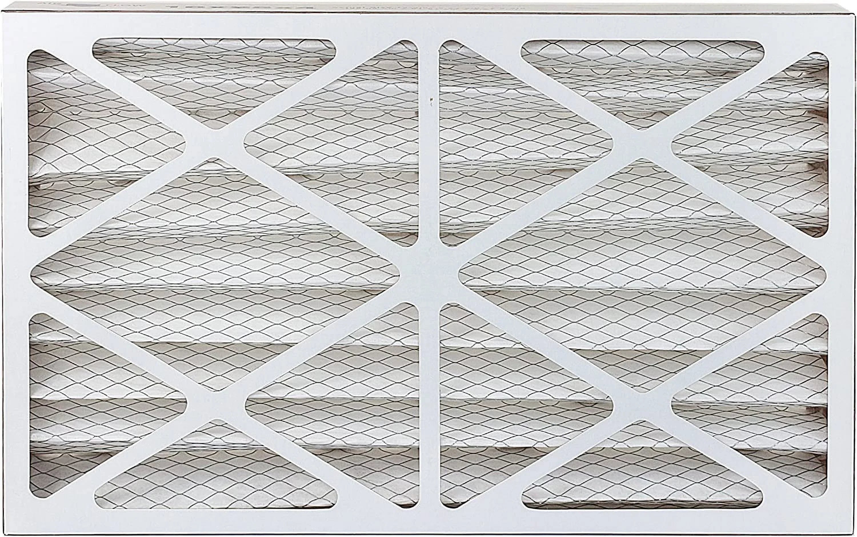 Filterbuy 10x25x4  8 Pleated   Furnace Air Filters (2-Pack)