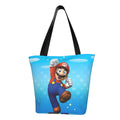 Funny Super Mario Women's Tote Bag Large Capacity Shoulder Handbag For Travel Beach Shopping Business Work School