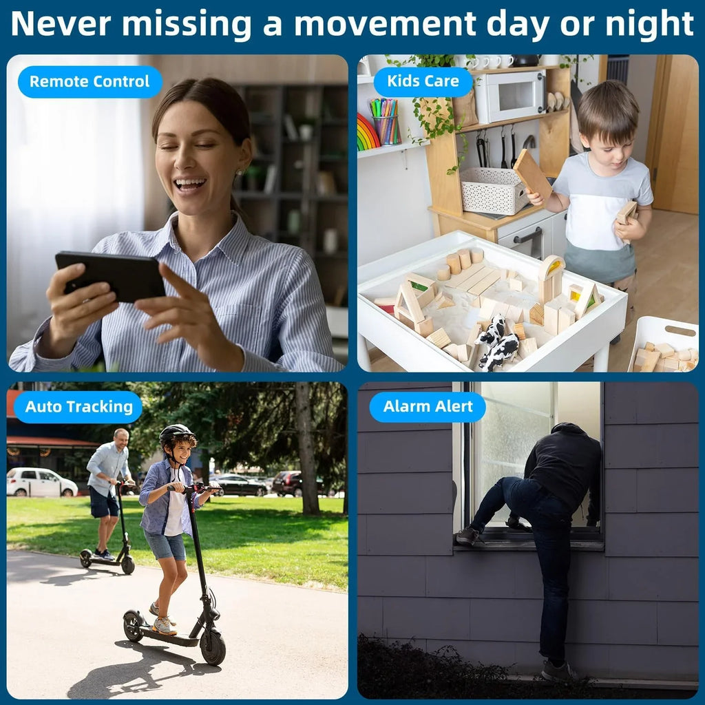 Light Bulb Security Camera, 1080P 5GHz & 2.4GHz Light Socket Security Camera for Light Bulb Pet Camera