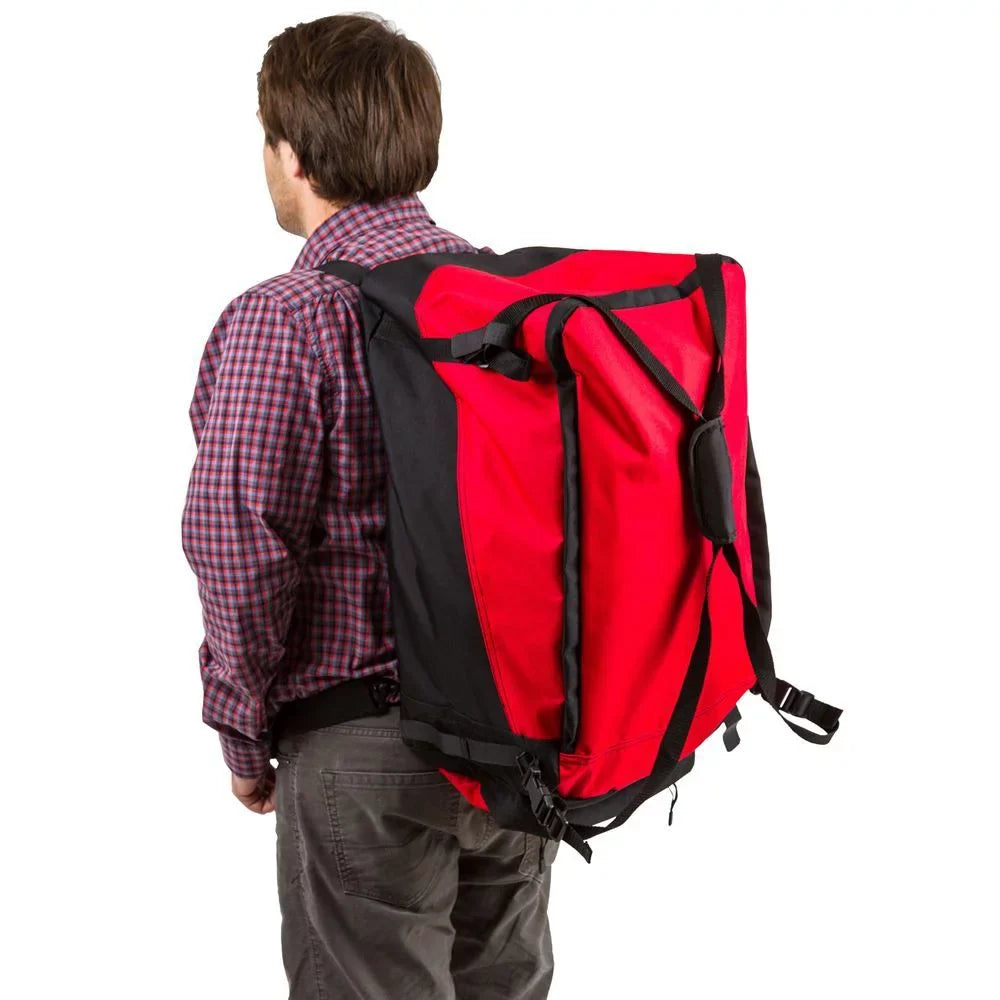 Elevate Outdoor -8002 Single Wheel Pull-Behind Bicycle Cargo Trailer with Cargo Bag