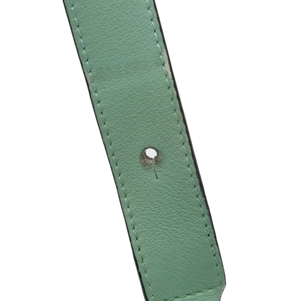 Pre-Owned Authenticated  Medium Puzzle Satchel Calf Leather Green Unisex (Good)