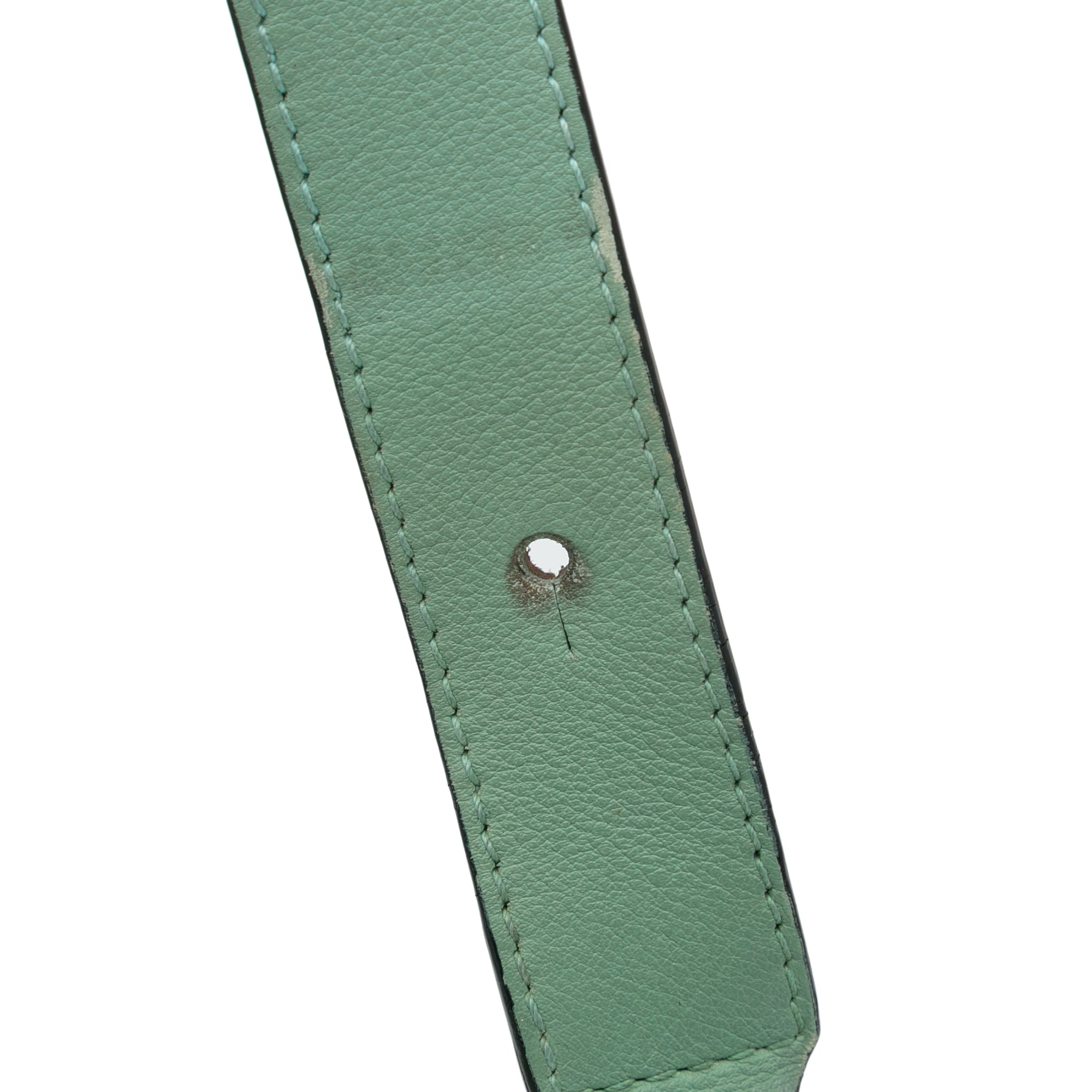 Pre-Owned Authenticated  Medium Puzzle Satchel Calf Leather Green Unisex (Good)