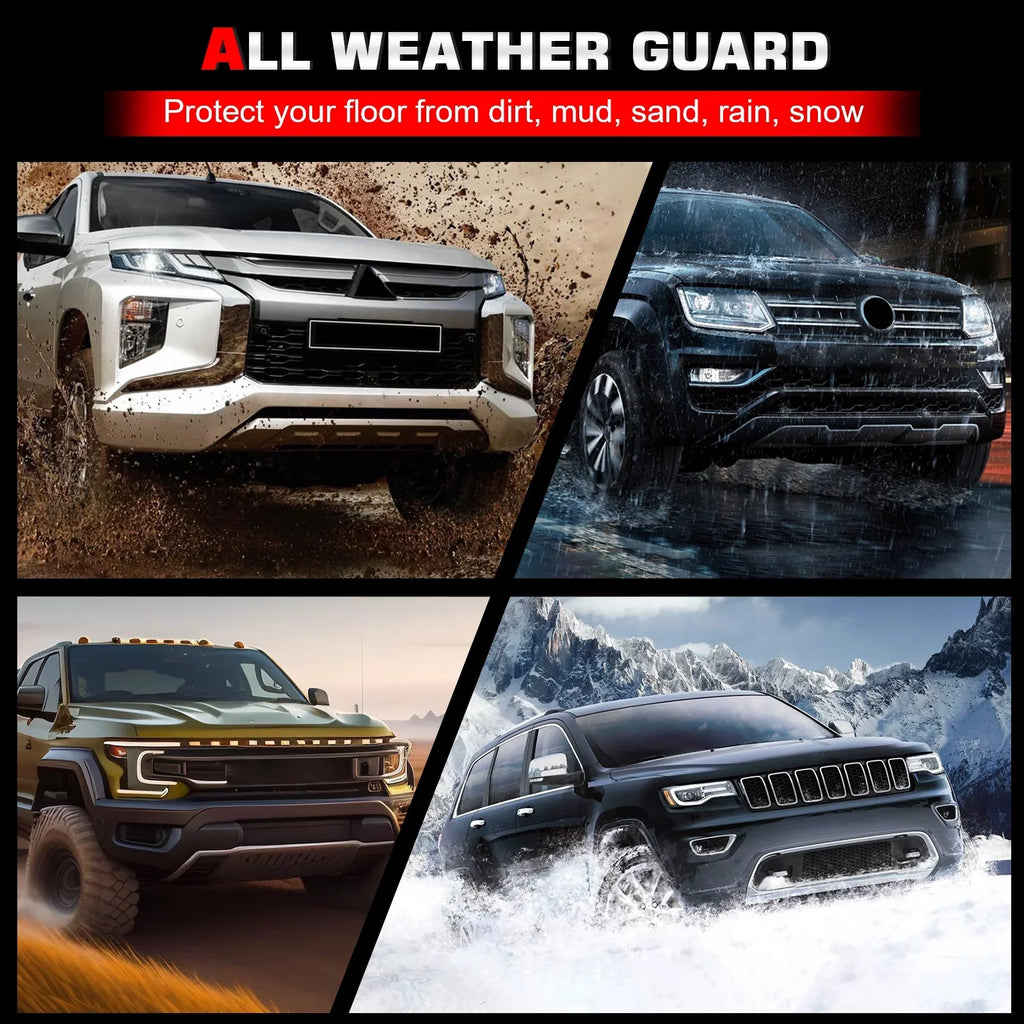 Ikon Motorsports Trunk Mat Compatible With 2023-2024 Honda -, Black 3D Molded Car Rear Carpets Liner Protection  Thermo Plastic Elastomer All Weather Boot Tray Cover Protector Pad