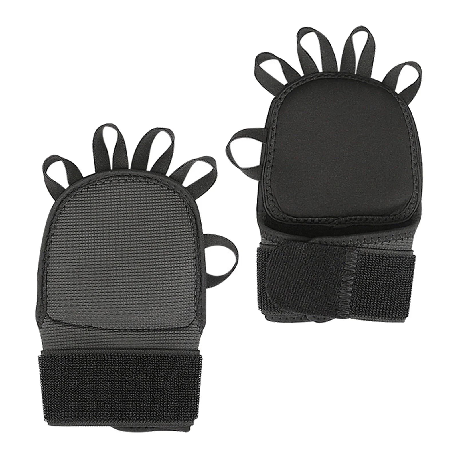 5xGymnastics Hand Grips Power Lifting Grips for Shrugs Deadlifting Kettlebells
