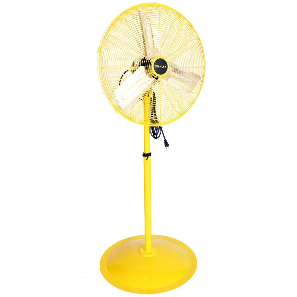 High-Velocity Non-Oscillating Industrial Pedestal Fan, -24P