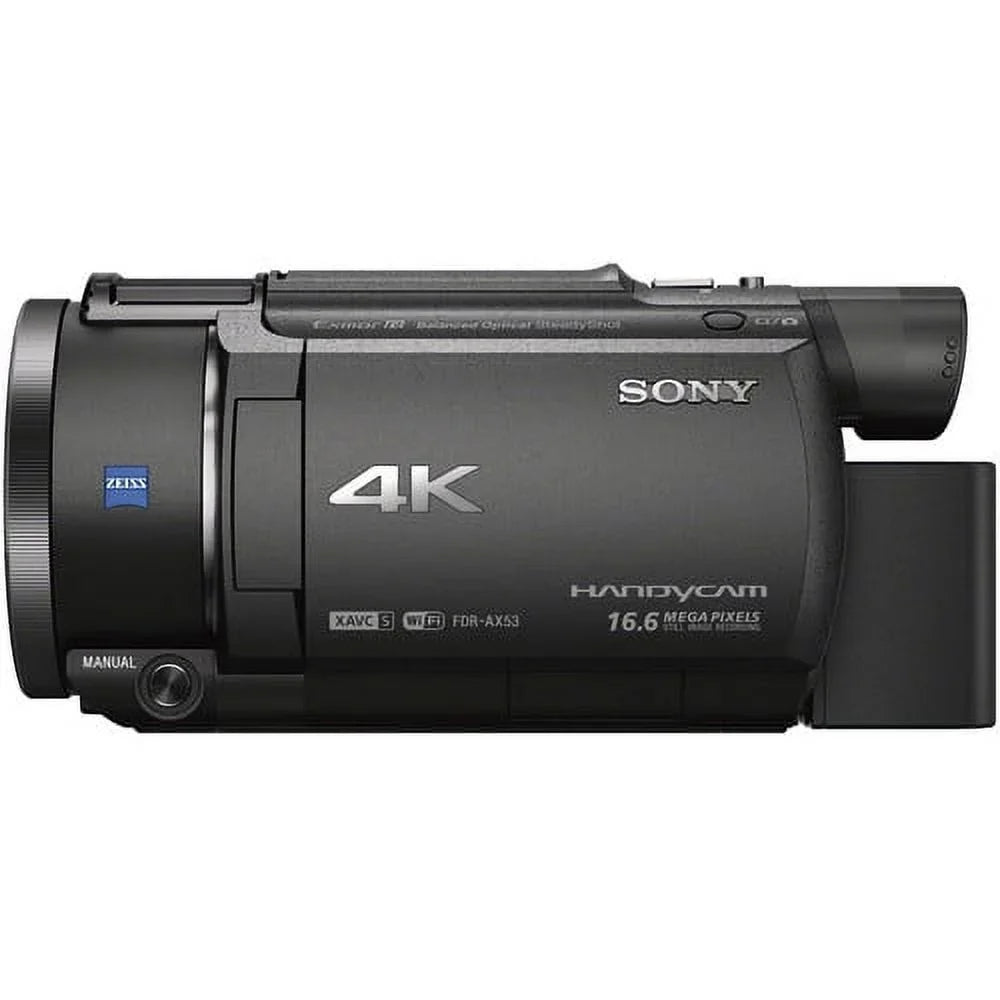 Sony - 4K Ultra  Handycam Camcorder. Cinematographer Bundle