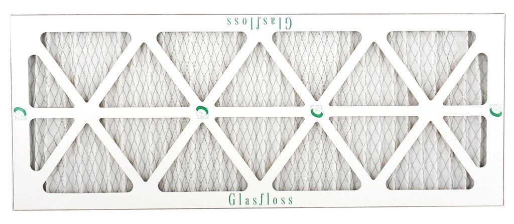 Glasfloss Air Filter 14x36x2 - 2"  10 - (Pack of 6) - Pleated  or  Air Filter - Furnace Air Filter - Home or Office - Made In The .
