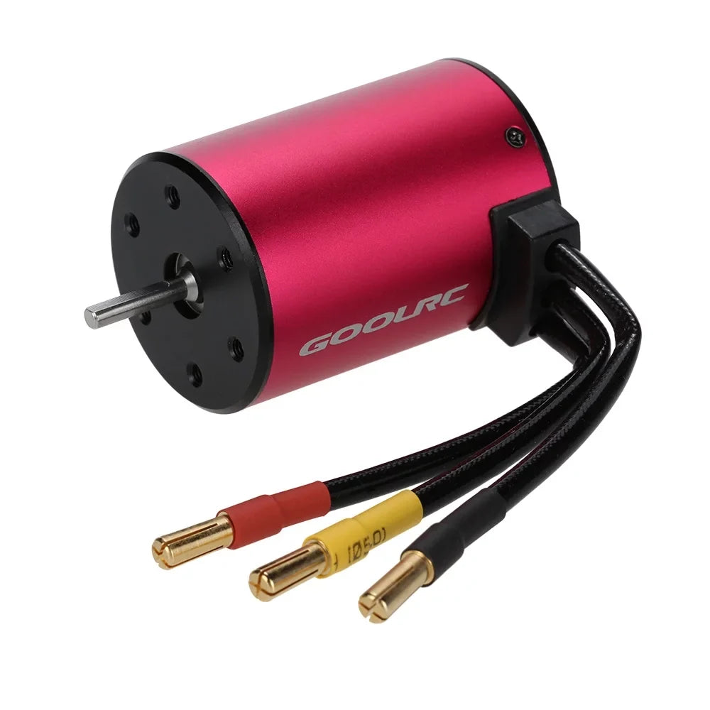 GoolRC ,Motor 1/103100kv 4 Poles  3100kv 4 Poles Motor 1/10Car Rookin Eryue Mewmewcat 3100kv Motor  Car 3650 Motor Coolrc