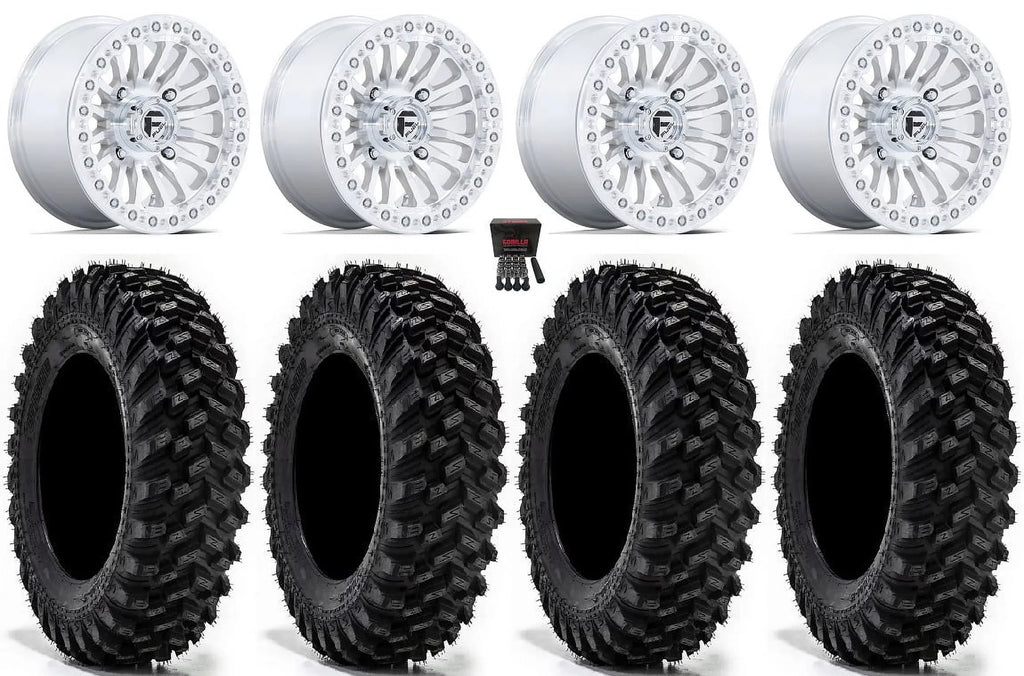 Fuel Rincon Bdlk 15" Wheels Mh 32" Warrior  Tires Sportsman  Ranger