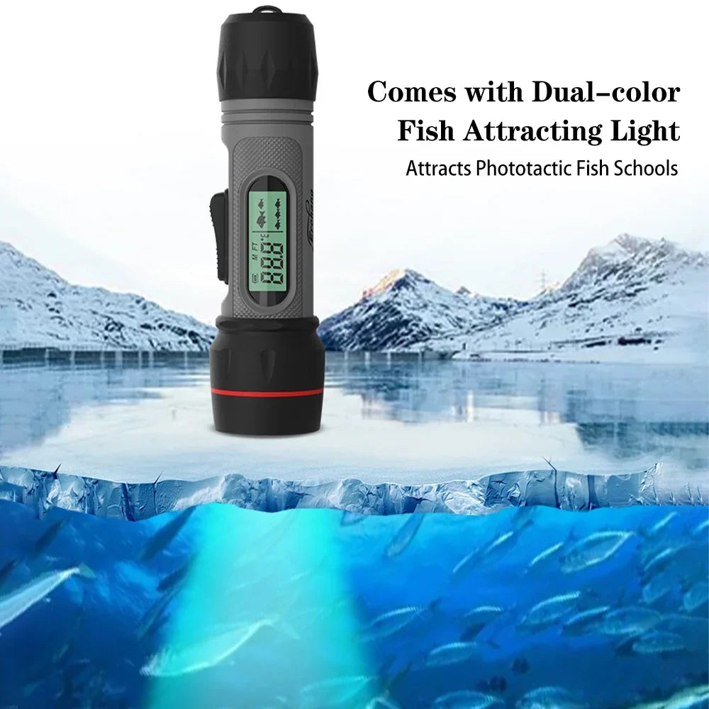 Erchang Undersea camera,Handheld Fish Waterproof Sonar Fish Sonar Fish Ice Fish Wireless Waterproof Undersea Camera Fish Ice Fish Sonar