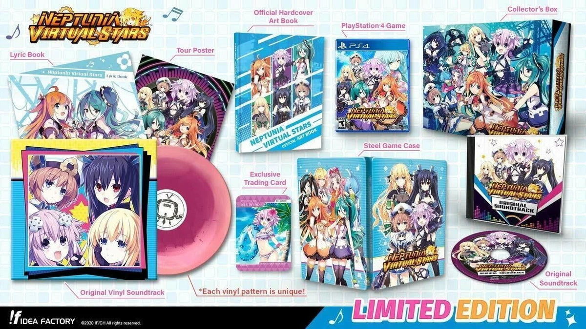 Neptunia Virtual Stars: Limited Edition - Sony Playstation 4 [ Collector]