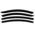 Voron Glass in-Channel Extra Durable Rain Guards for Ford  2015-2020 SuperCab (fit for Ford - 17-23), Window Deflectors, Vent Window Visors, 4 Pieces - 230095