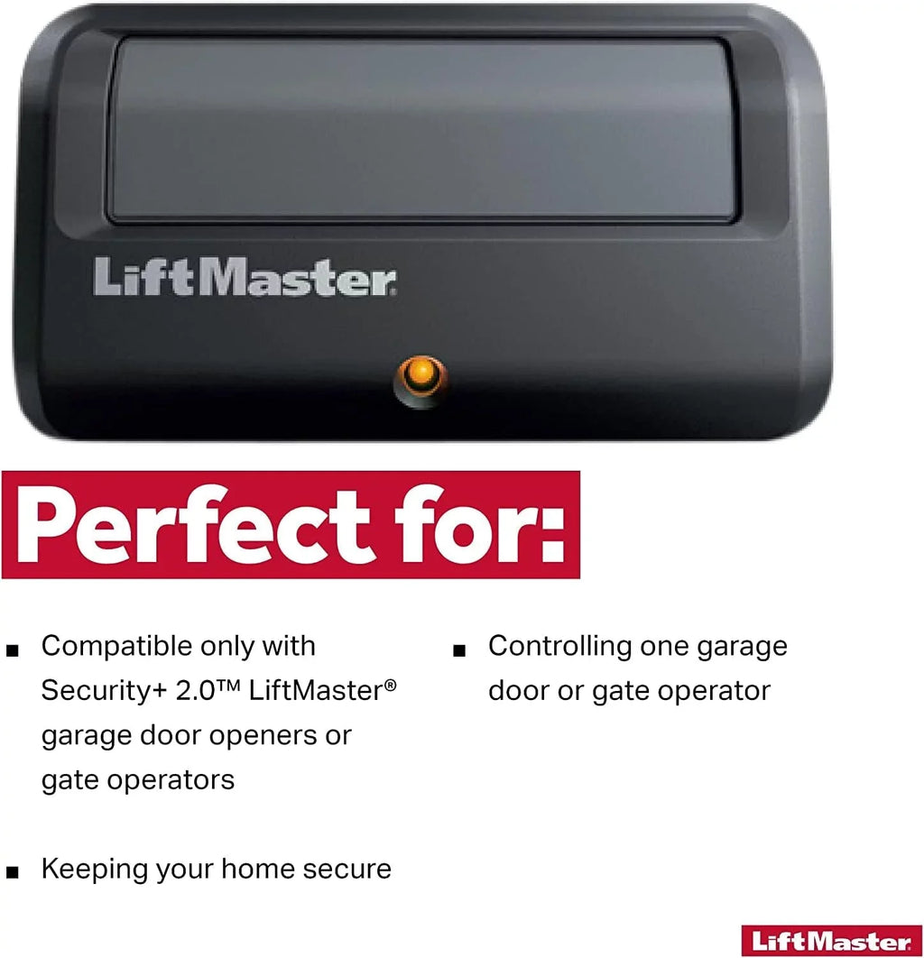 891LM Liftmaster 1 Button Transmitter Garage Security+ 2.0 Myq