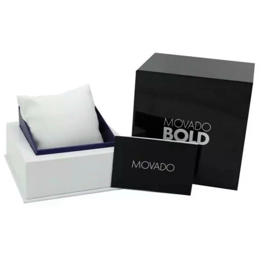 Movado Bold Evolution Mesh Strap 40mm Blue Dial Men's  Watch  3600901