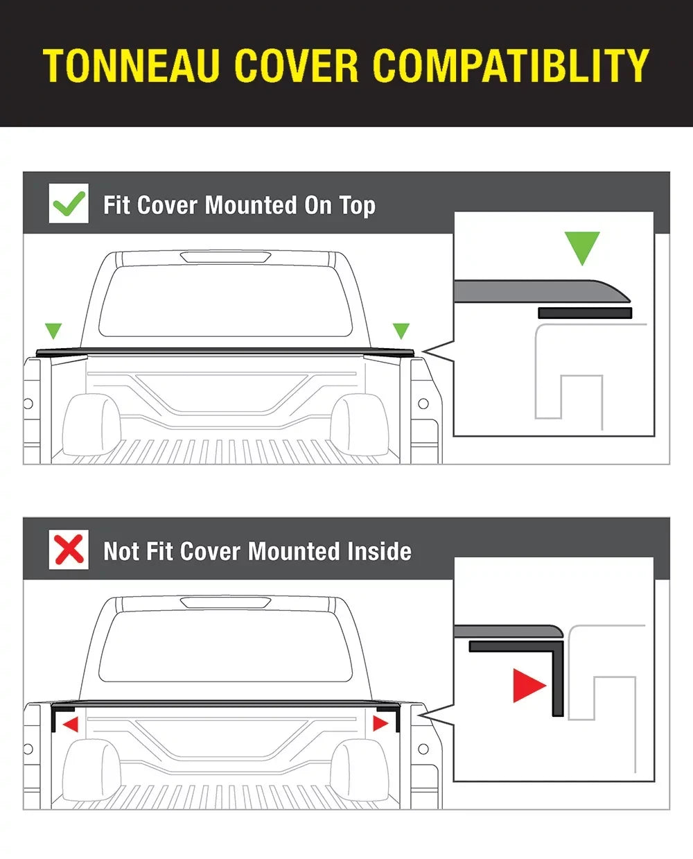 Tyger Auto Sport Bar Compatible with 2022-2024 Toyota Tundra (Exclude ) | 5.5/6.5' Bed | - | Textured Black | Light Mount | Roll Bar