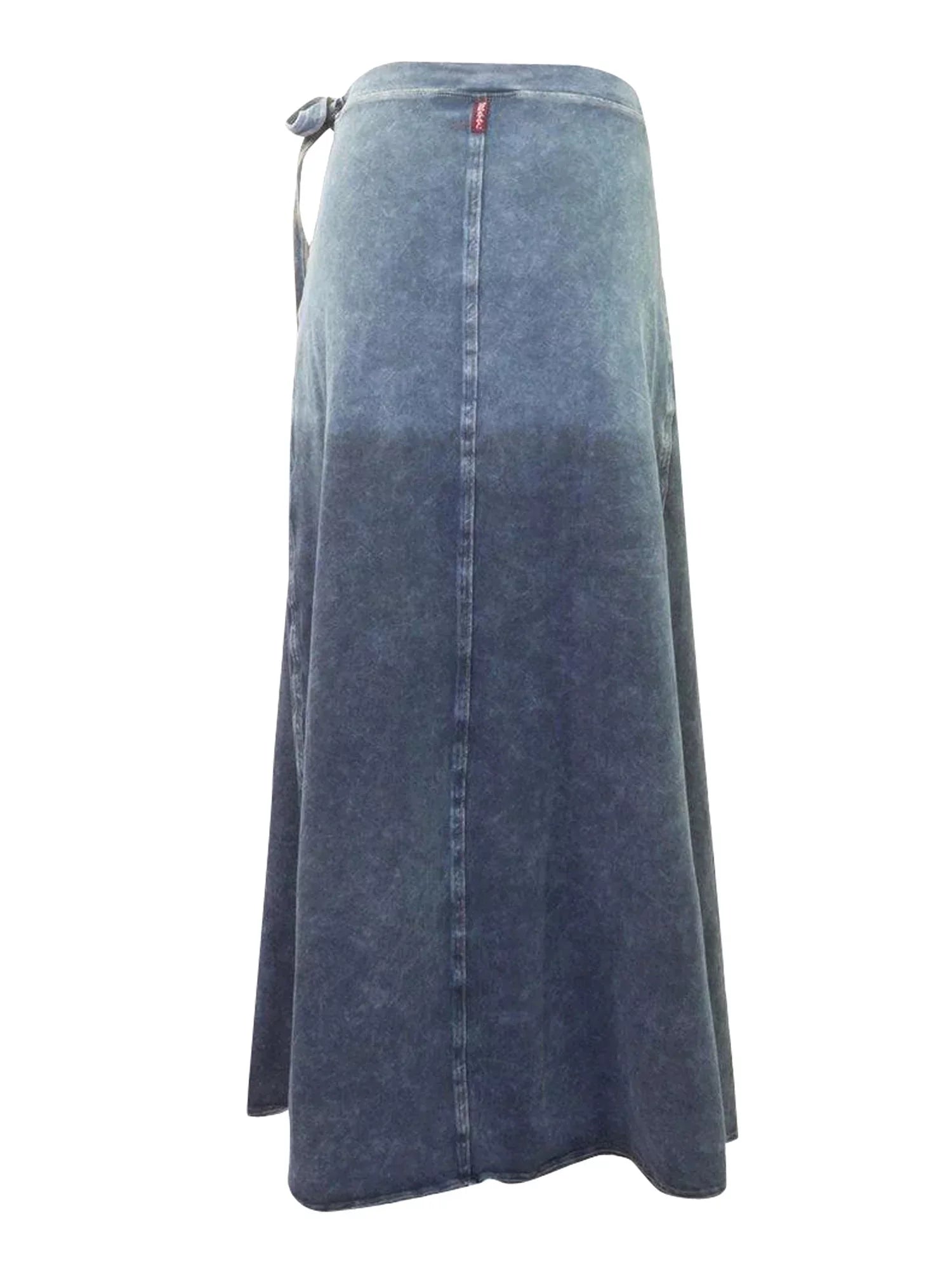 Hard Tail Long Wrap Skirt (-964)