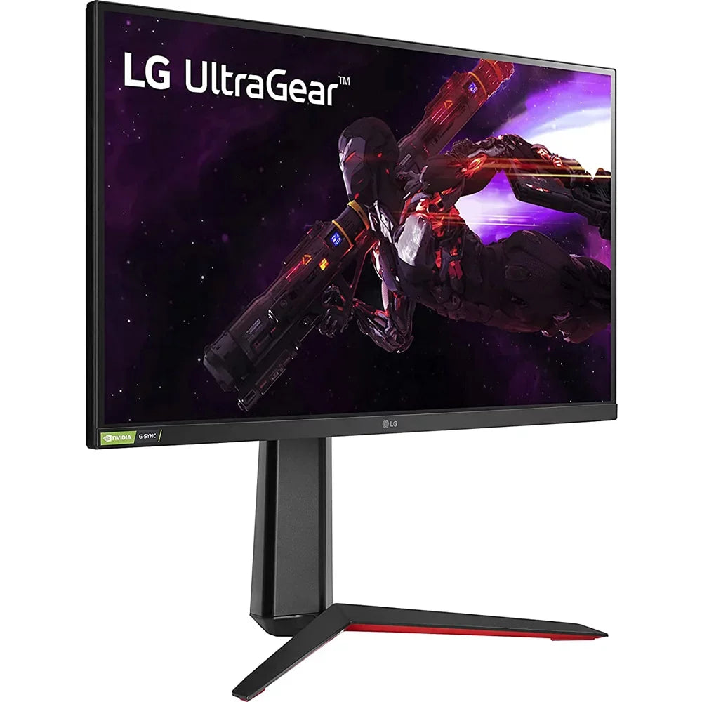 Open Box  27GP850- Ultragear Gaming Monitor 27"  (2560 x 1440) Nano  Display, 1ms Response Tim, 165Hz,  -Sync Compatible,  FreeSync Premium, Tilt/Height/Pivot Adjustable Stand