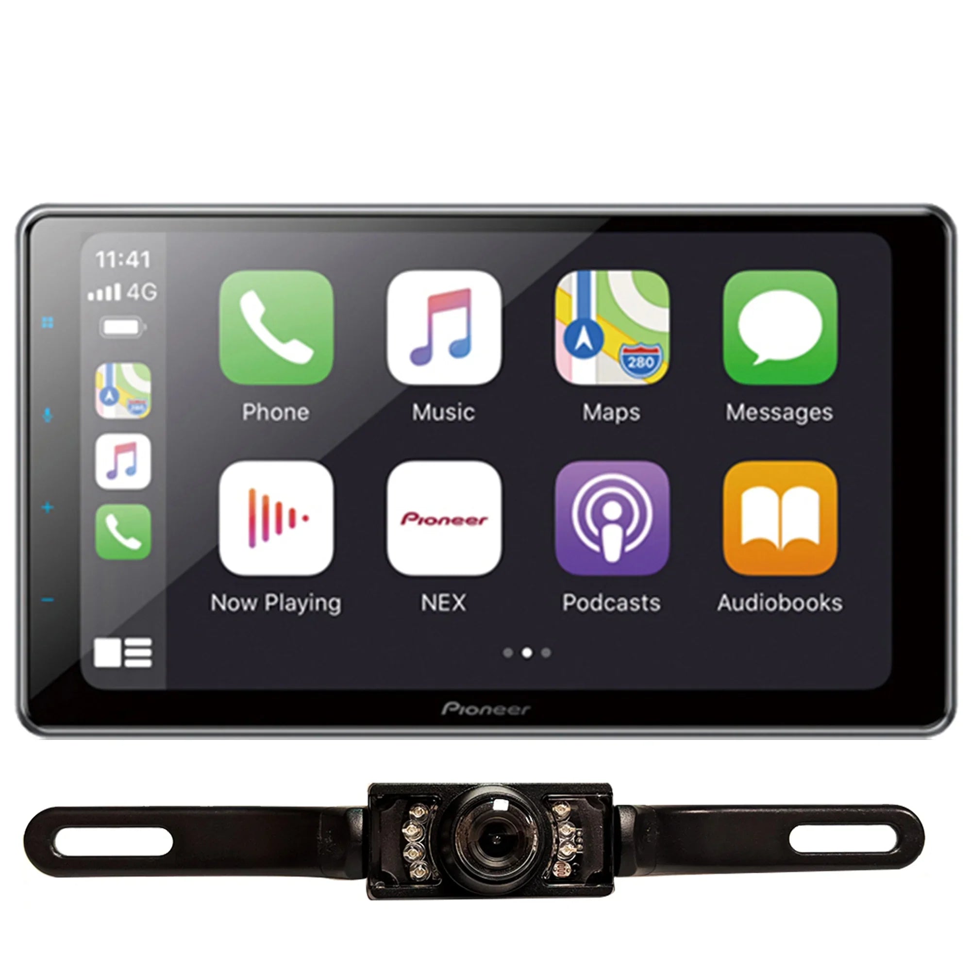 New Pioneer - 1- 9" Digital Media Receiver & License Plate Camera