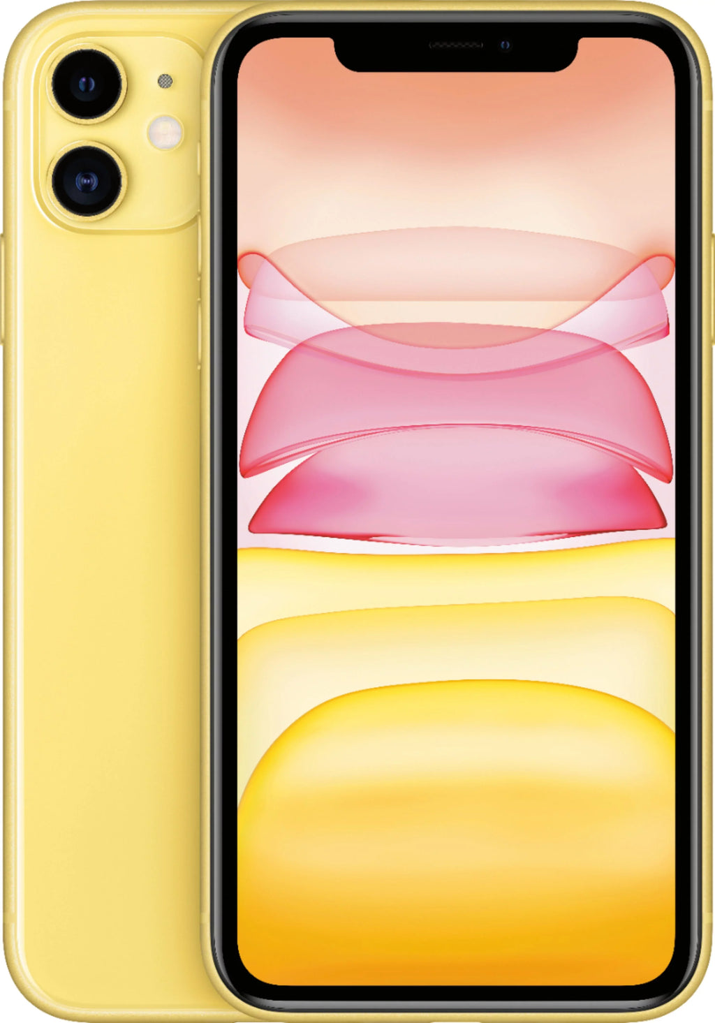 Restored Apple iPhone 11 (6.1-inch) Smartphone ()  +  - 128GB / Yellow (Refurbished)