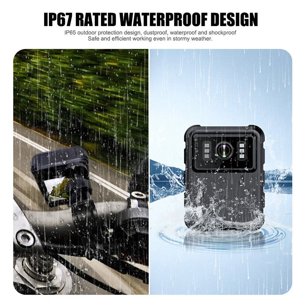 Jahy2Tech Full Colour 2"  Screen Black WiFi Action Helmet Cam 1080P  300W Camcorder  Waterproof Support 128G Memory Loop Record