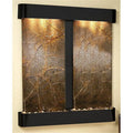 Adagio  Cottonwood Falls - Green Rainforest Marble Wall Fountain