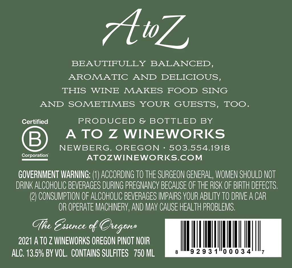 to  Wineworks Pinot Noir Oregon Red Wine, 750 ml Bottle, 14%