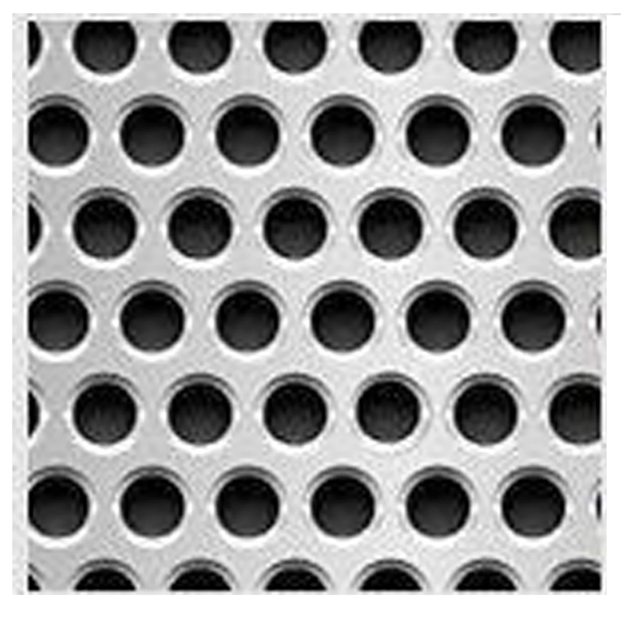 304 stainless steel filter screen plate 1mm hole x 1mm thickness x 25cm width x 25cm length (1 piece).
