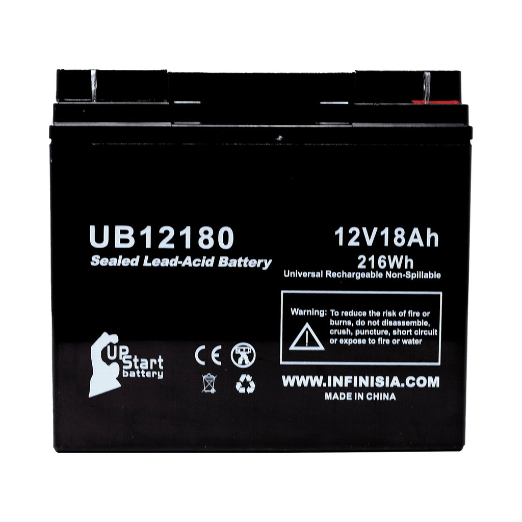 Compatible     Battery - Replacement  Universal Sealed Lead Acid Battery (12V, 18Ah, 18000mAh,  Terminal, , )