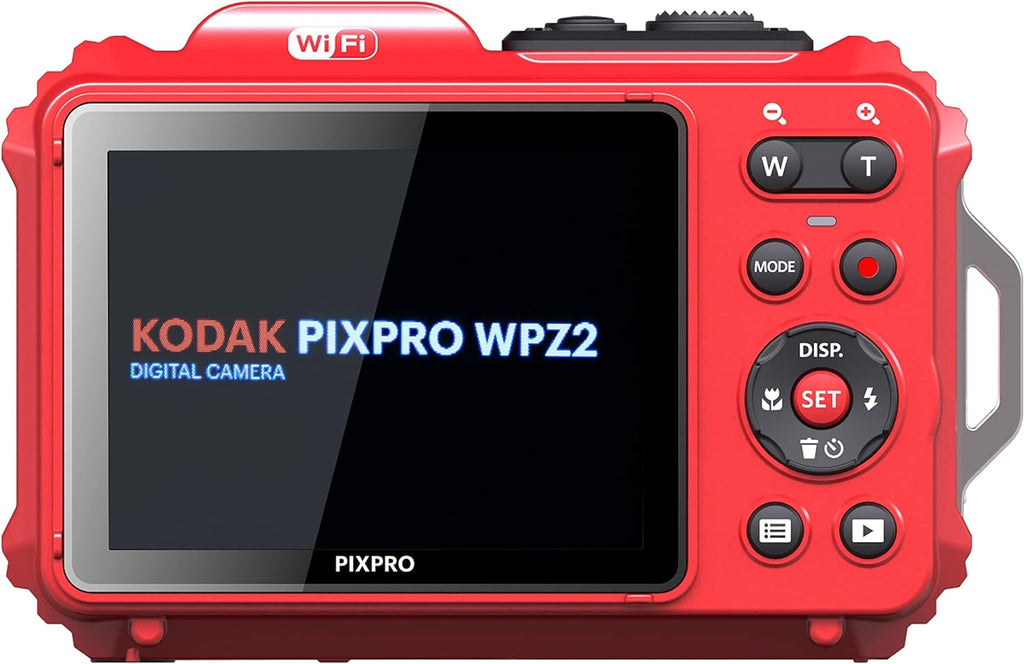 Kodak   Digital Camera (Red)+ Extra Battery +  - 32GB Kit