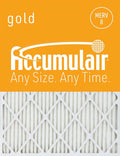 Accumulair Gold 20x25x2  8 Air Filter (4 Pack)