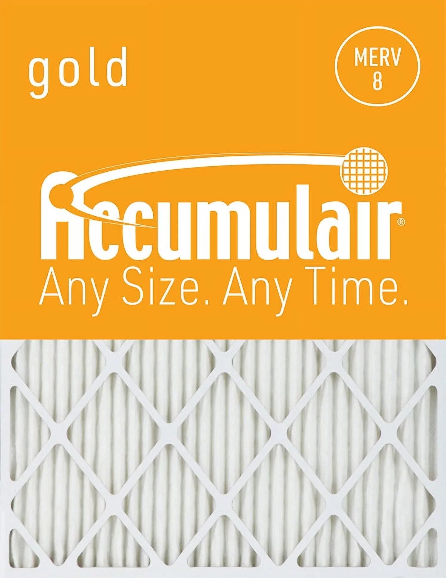 Accumulair Gold 20x25x2  8 Air Filter (4 Pack)
