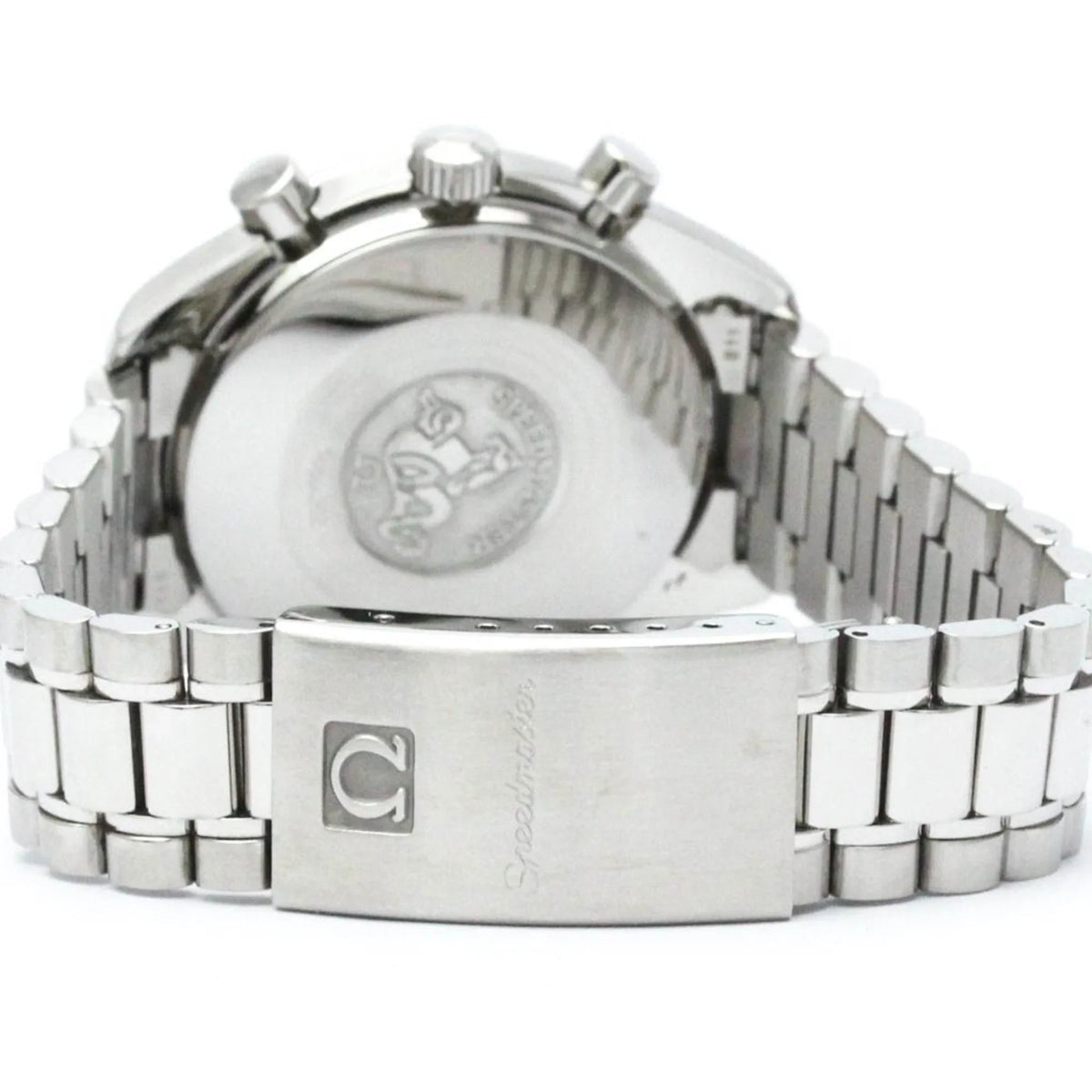 Pre-Owned Polished  Speedmaster Automatic Steel Mens Watch 3510.50  (Good)
