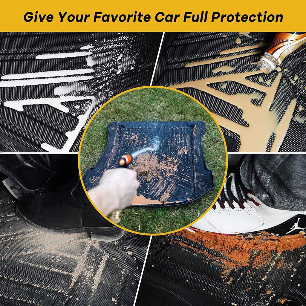 for Jeep Cherokee 2019-2023 Waterproof Custom Carpets Trunk Liner  Cargo Mats