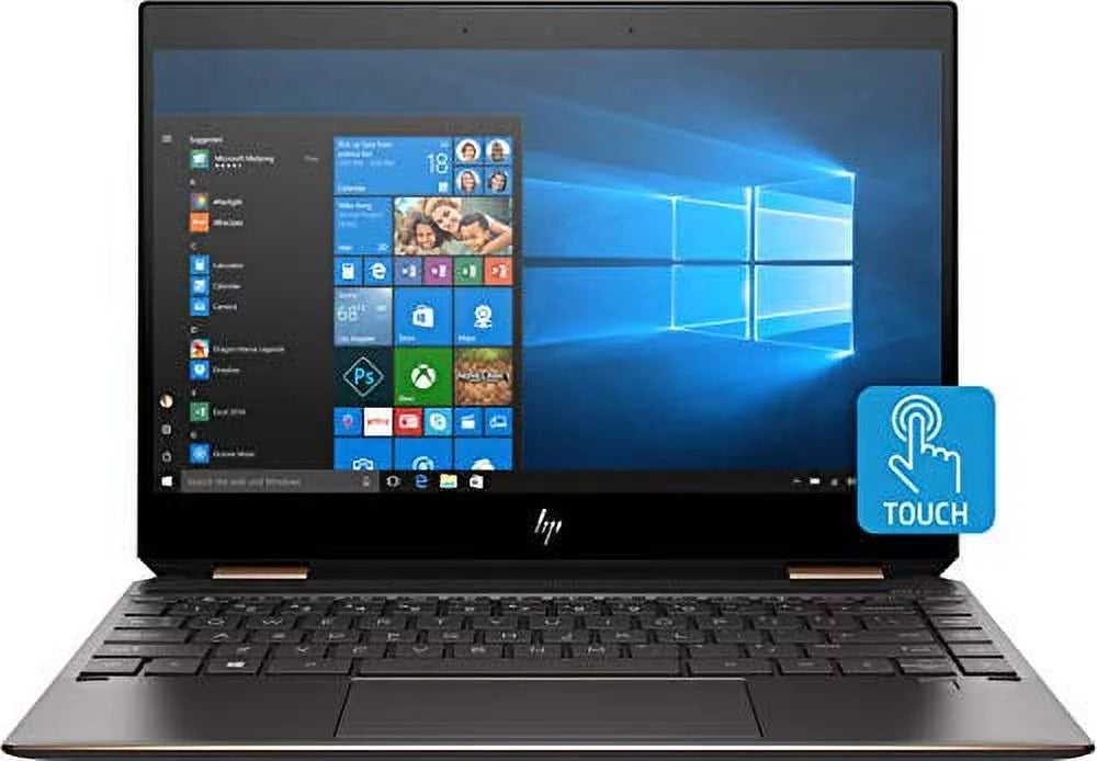 Spectre x360 13-ap0013dx Convertible 13.3" Full  Touchscreen Laptop, Intel Core i7-8565U 1.8GHz, 8GB , 256GB , Windows 10 Home, Ash Silver - used by