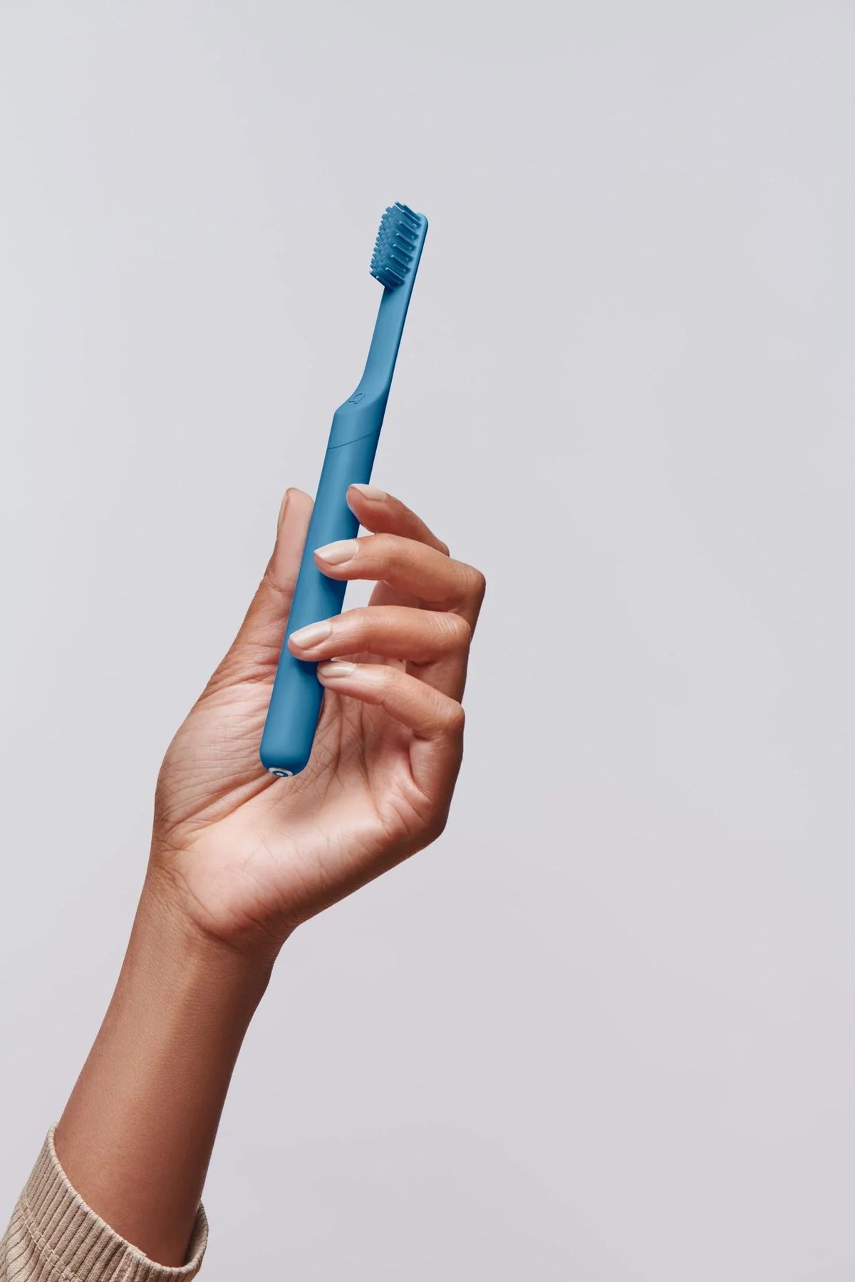 Quip Adult Smart Electric Rechargeable Toothbrush Full Head, Ocean Blue