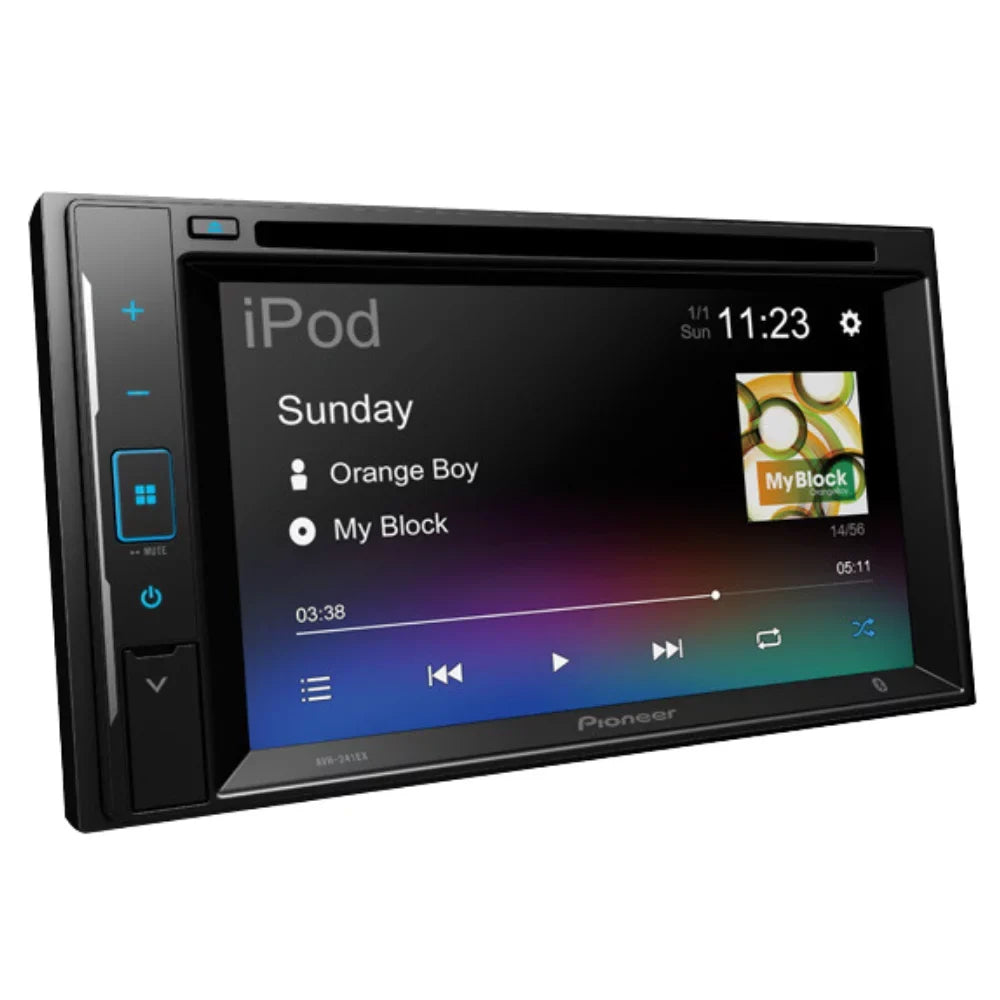 Bundle for 2011-2014 Toyota Sienna Van / Pioneer -241EX Double  Car Stereo with Bluetooth/Backup Camera/Installation Kit/in-Dash / / 6.2" Touchscreen Digital Media Receiver