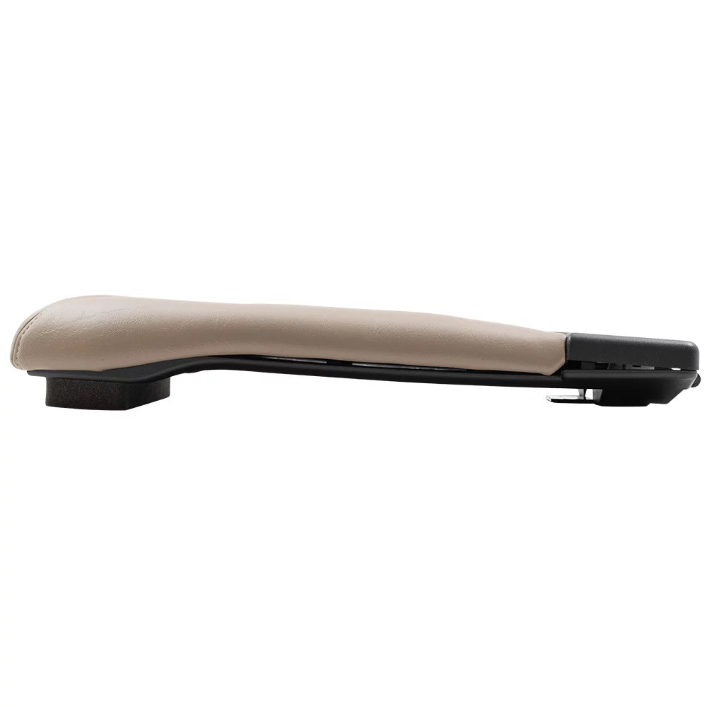 Brock Replacement Tan Center Console Lid Repair Kit Compatible with 2001-2006 Silverado Sierra Pickup Truck Tahoe Yukon &  19127366